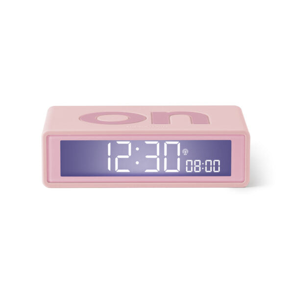 LEXON Flip+ Reversible LCD Digital Alarm Clock Mission Shop