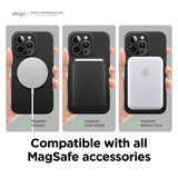 ELAGO MagSafe Soft Silicone Case for iPhone 13 Series - Black