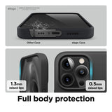 ELAGO MagSafe Soft Silicone Case for iPhone 13 Series - Black