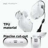 ELAGO Clear Case with Lanyard for AirPods Pro 2