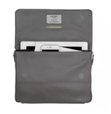 Knomo Elektronista Digital Leather Clutch Bag