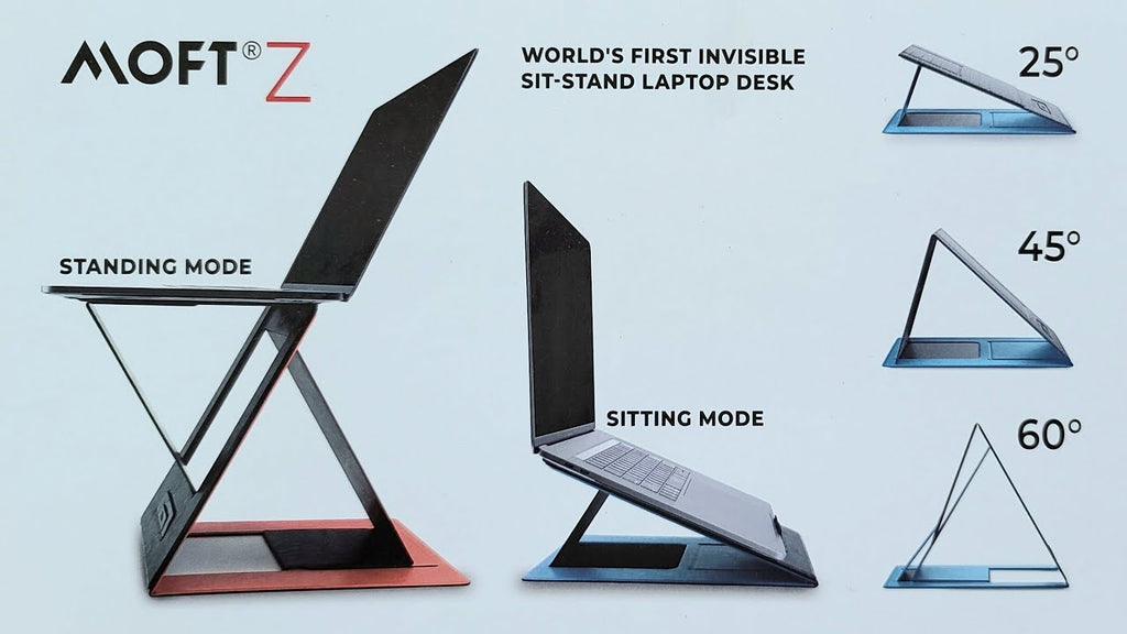 MOFT Z 5in1 SitStand Laptop Desk Mission Shop